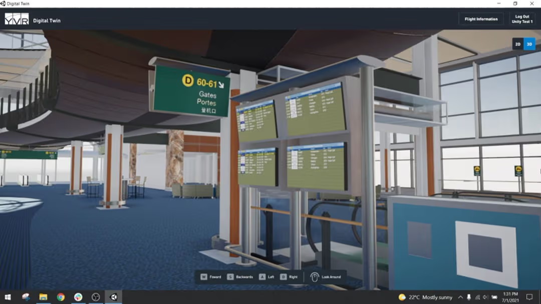 Vancouver Airport Authority Digital Twin